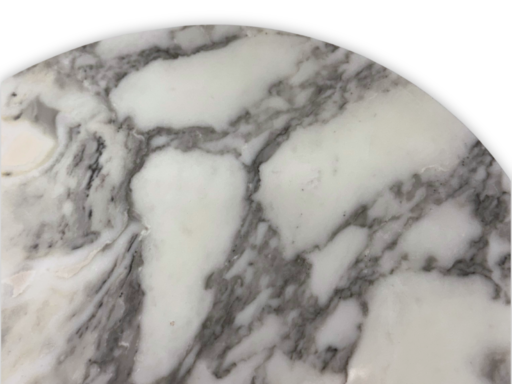 Bandeja Giratoria Mármol Arabescato 30 cm