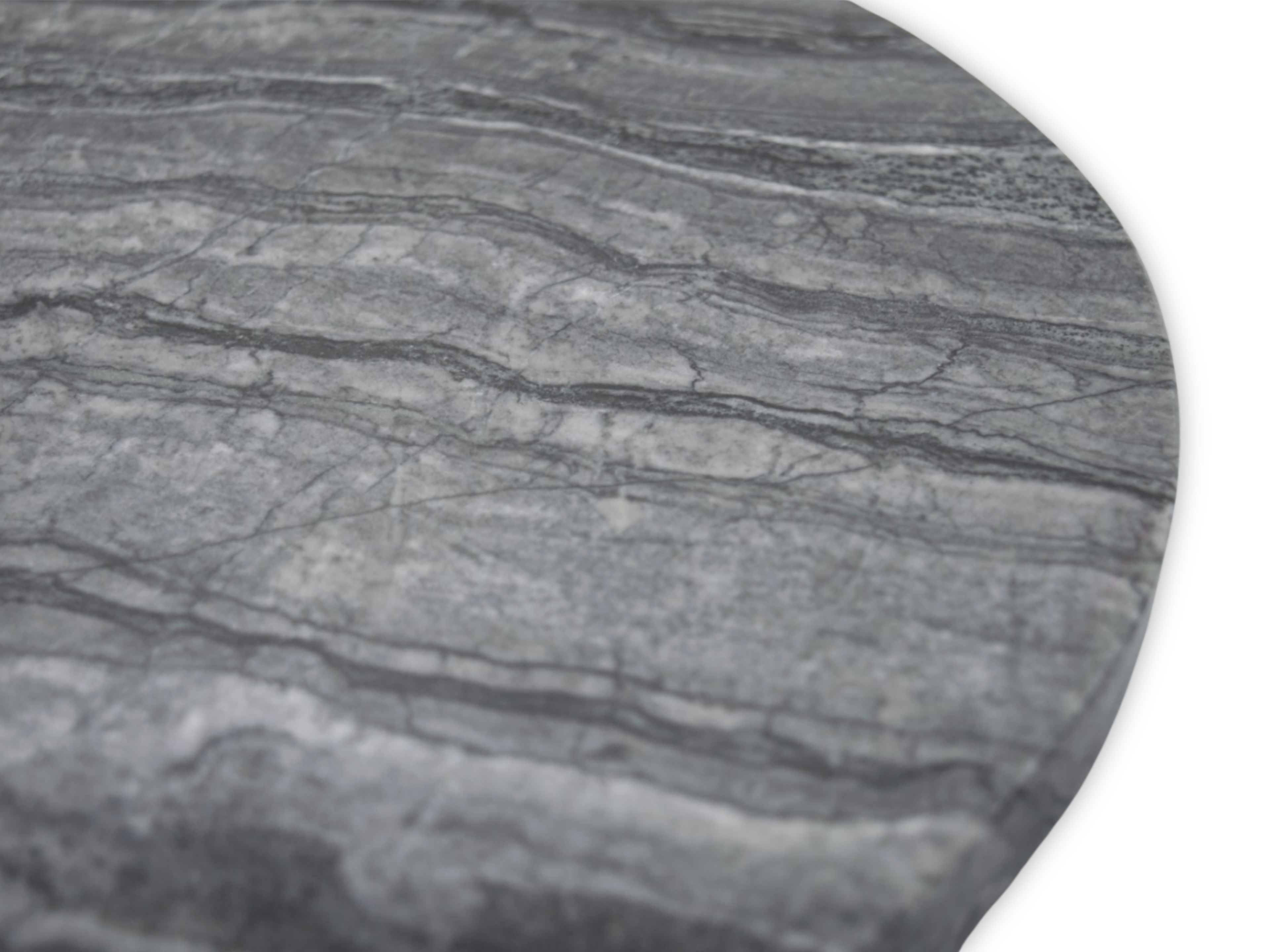 Bandeja Giratoria Mármol Azul Silver Wave 30 cm