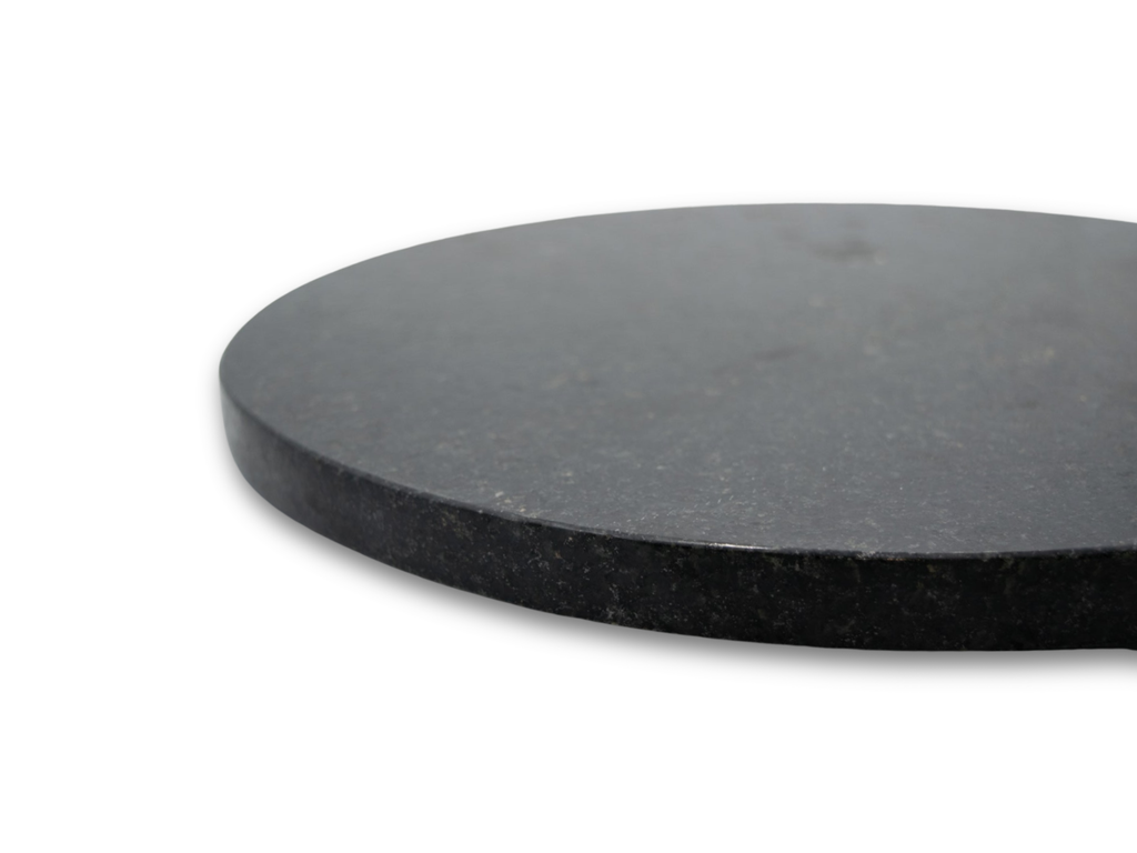 Bandeja Giratoria Granito Negro Mate 30 cm