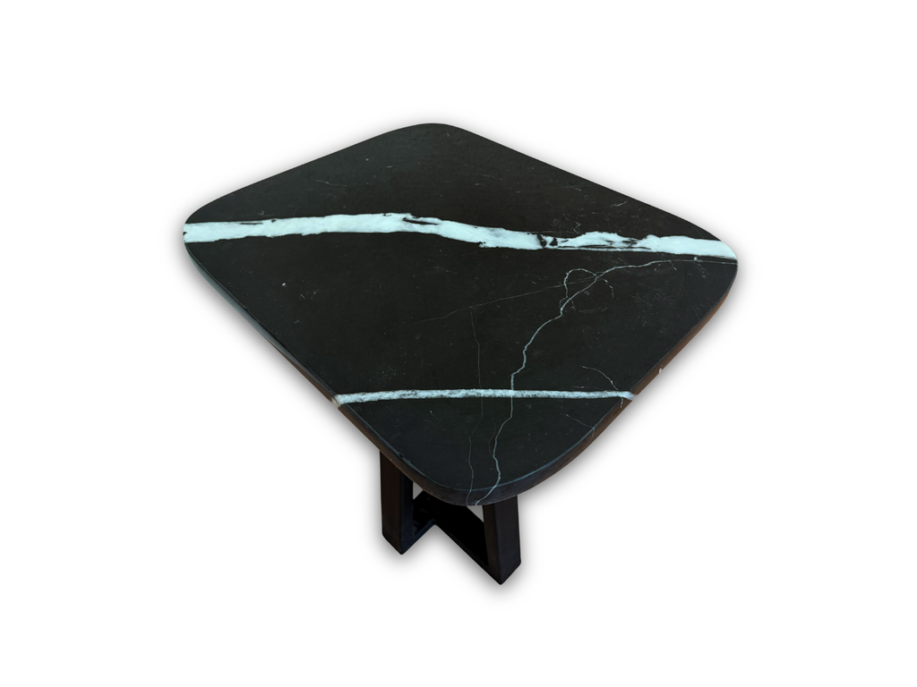 Mesa Decorativa Mármol Negro Marquina