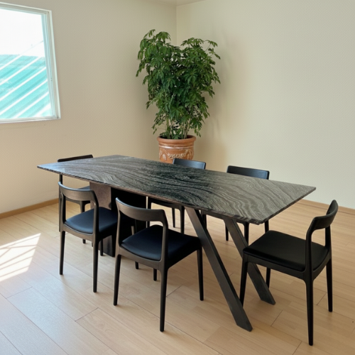 Comedor Mármol Silver Wave