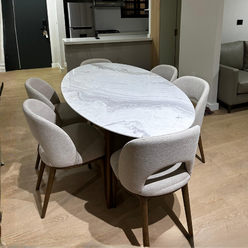 Comedor Mármol Blanco Volakas