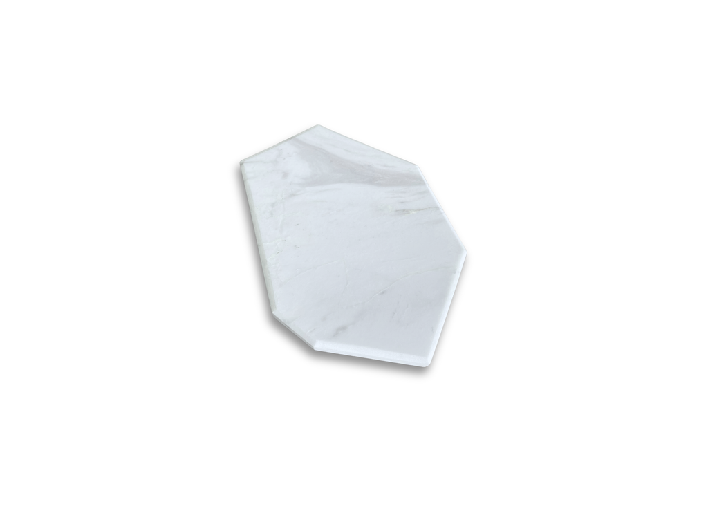 Tabla de servicio Mármol Blanco Volakas