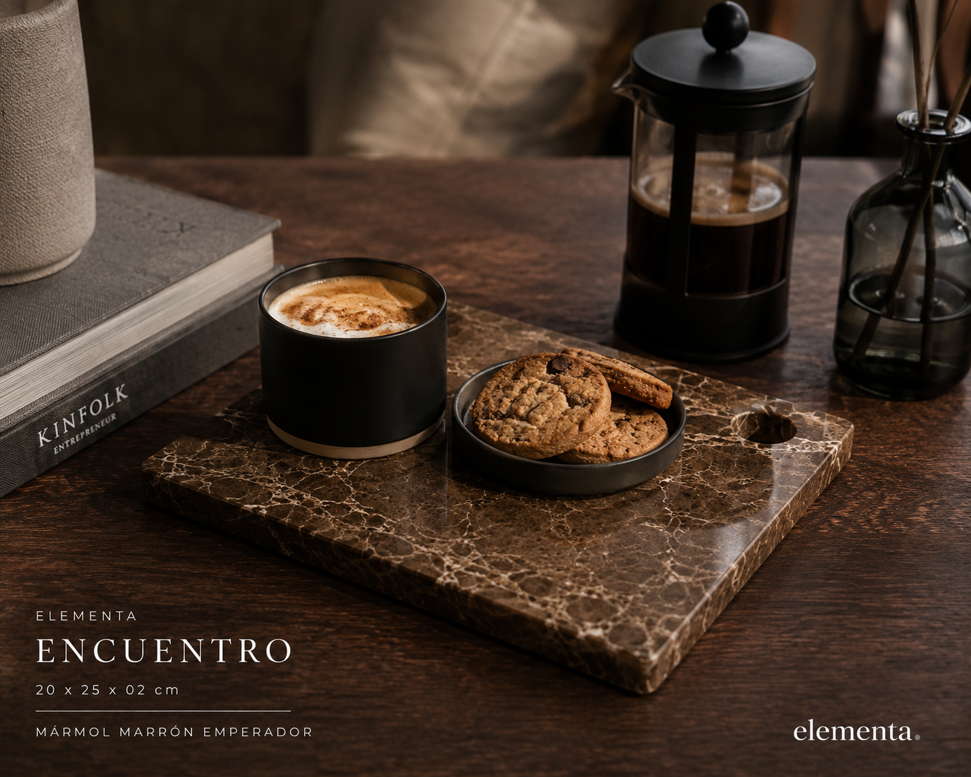 ELEMENTA l ENCUENTRO Marron Emperador