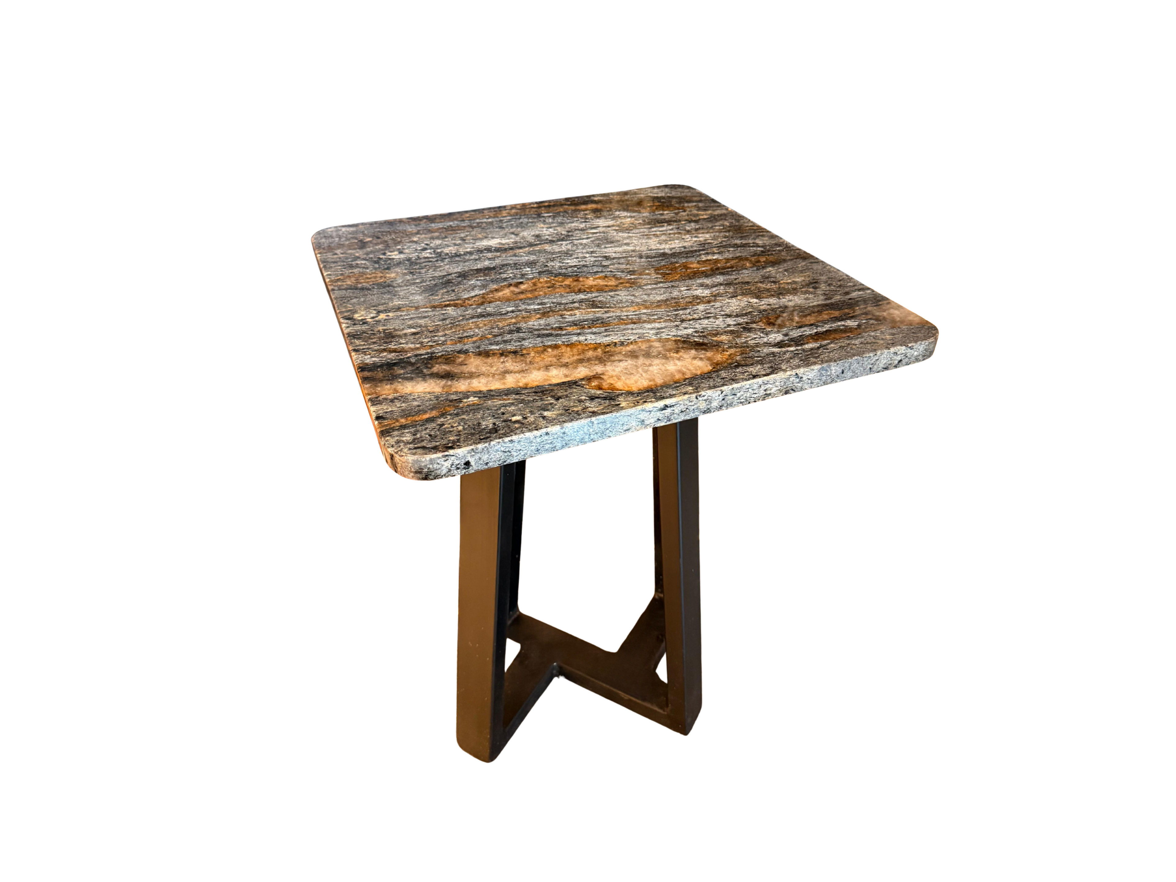 Mesa Decorativa Cuarcita Metalicus