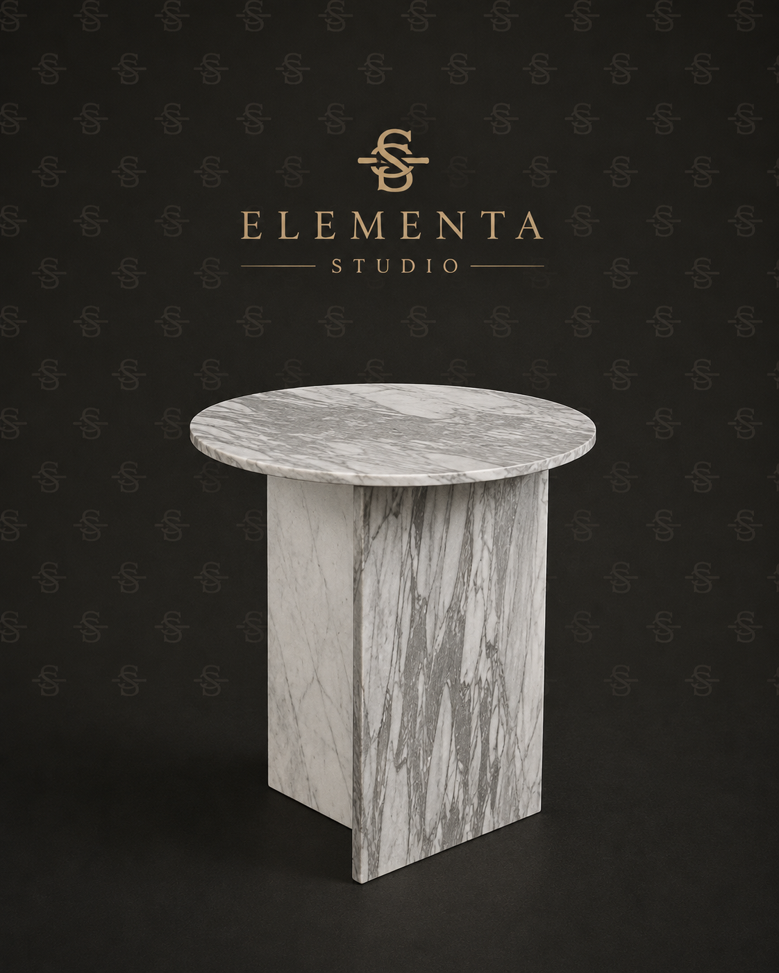 MESA NIAGARA MARMOL BLANCO VOLAKAS