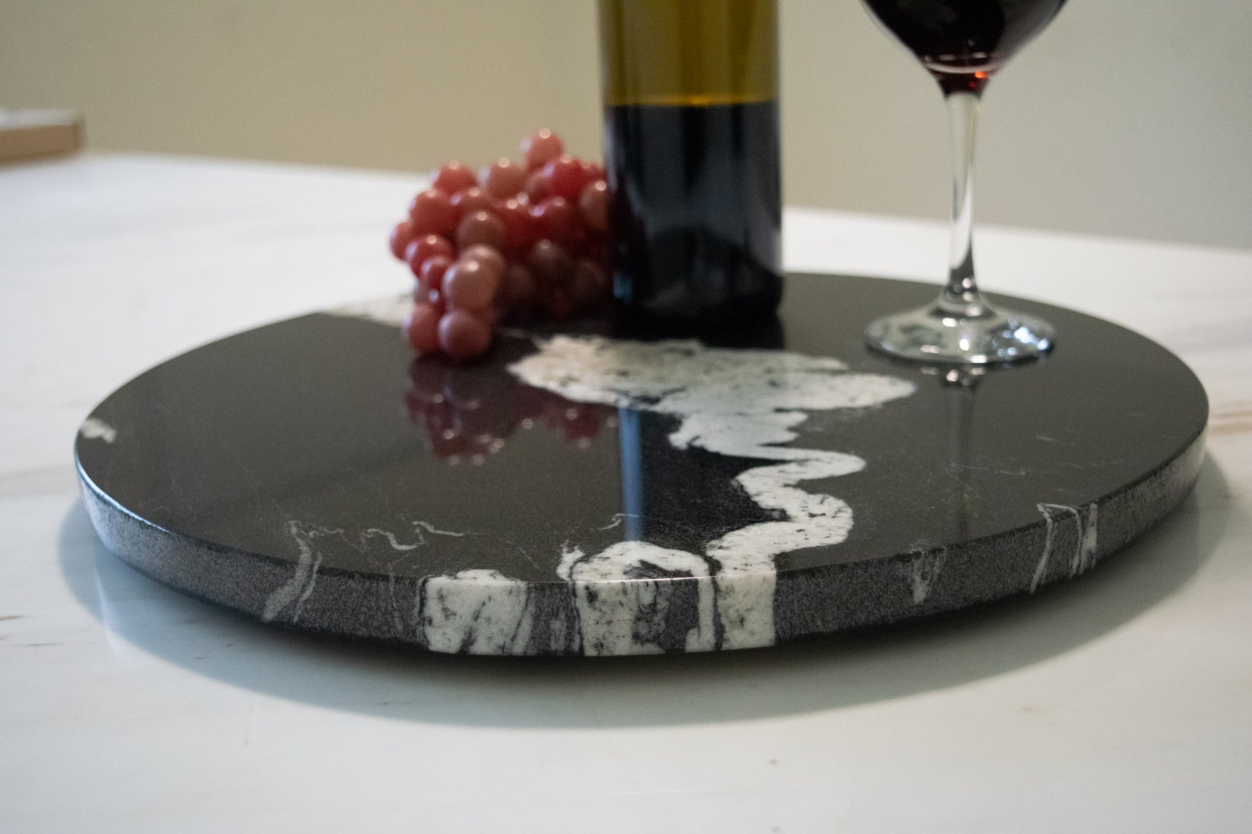 Bandeja Giratoria Granito Black Horse 40 cm