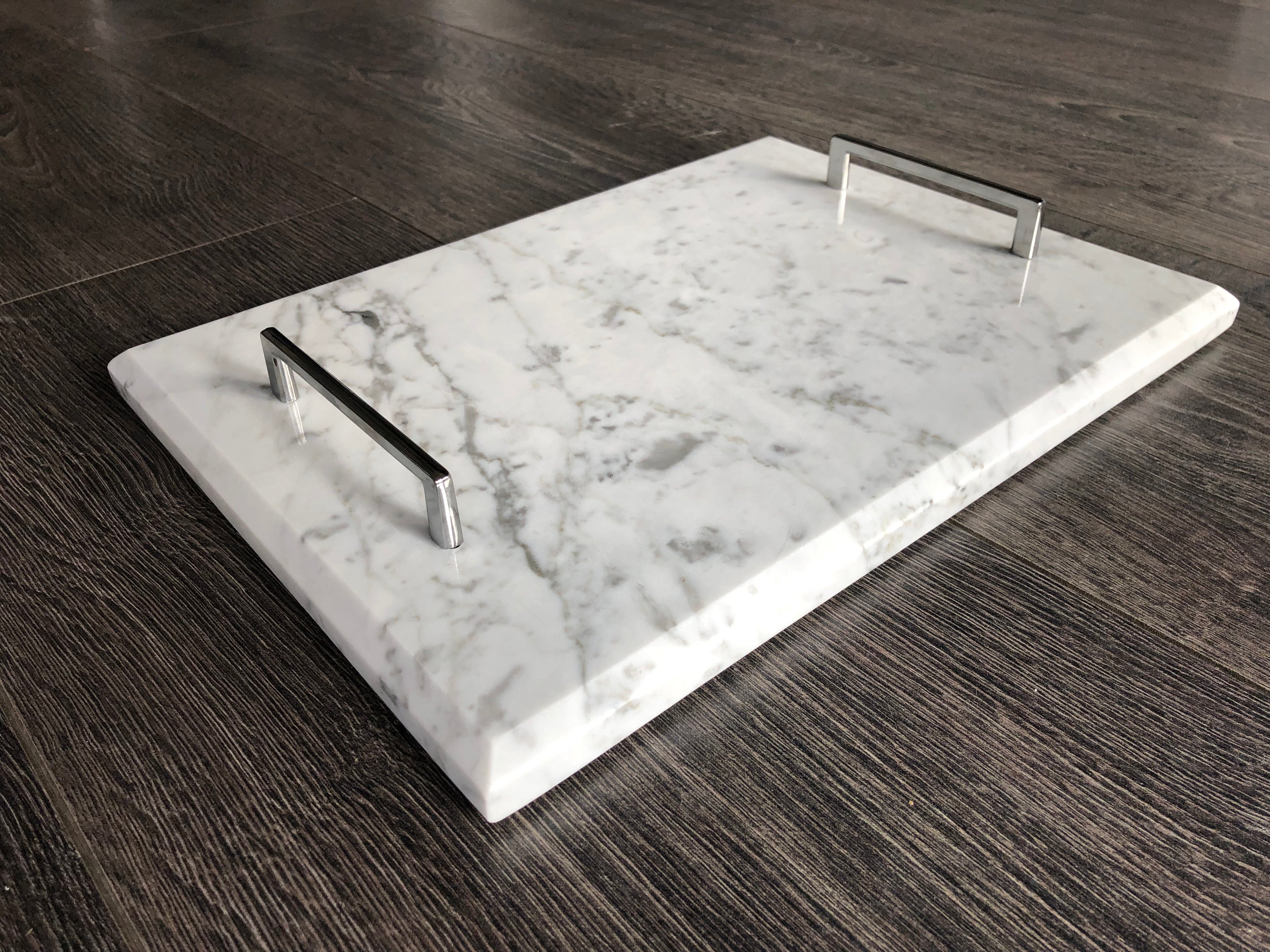 TABLA DE SERVICIO MARMOL BLANCO CARRARA