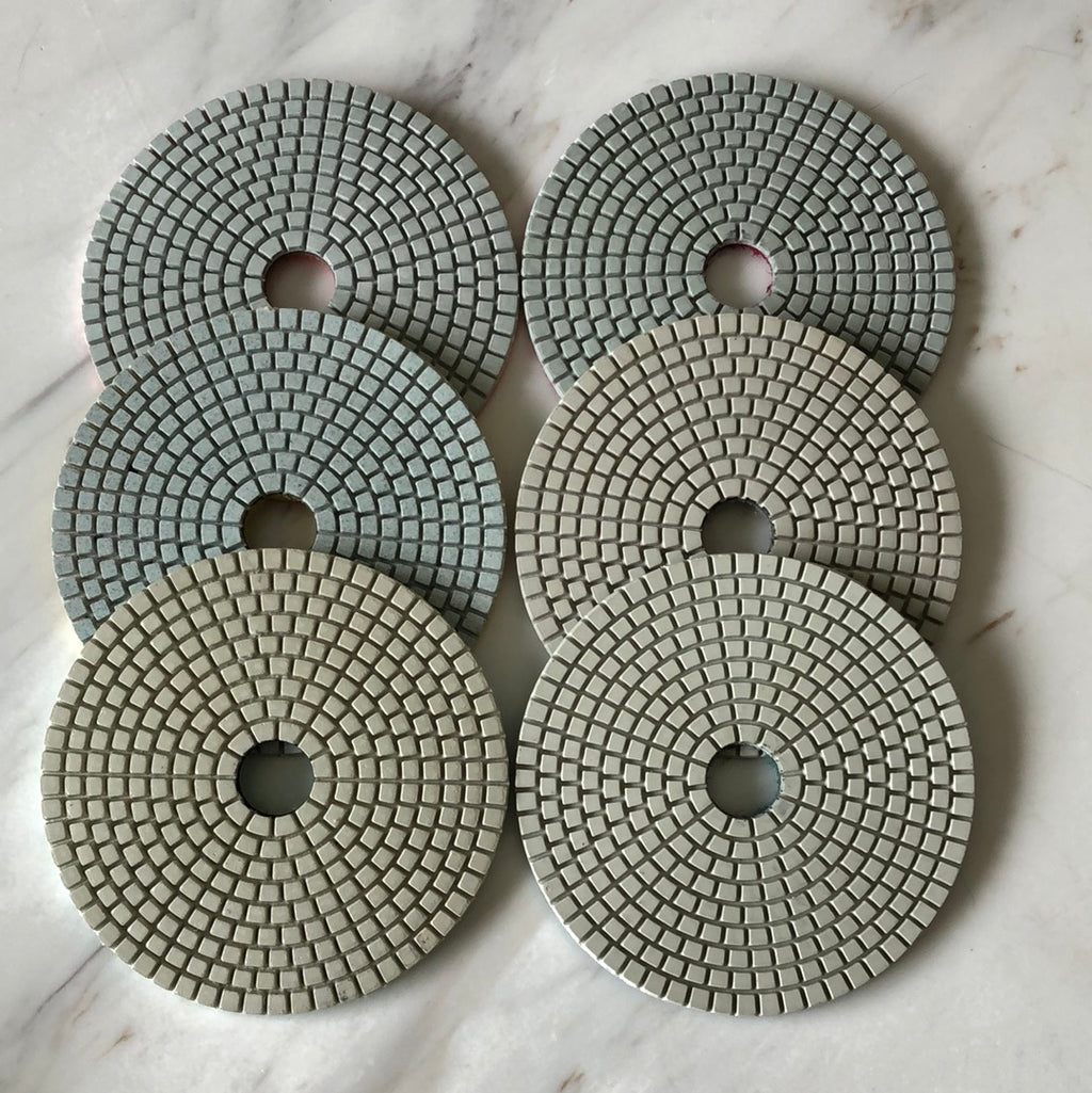 PADS DE DIAMANTÉ PARA PULIDO DE MARMOL Y GRANITO