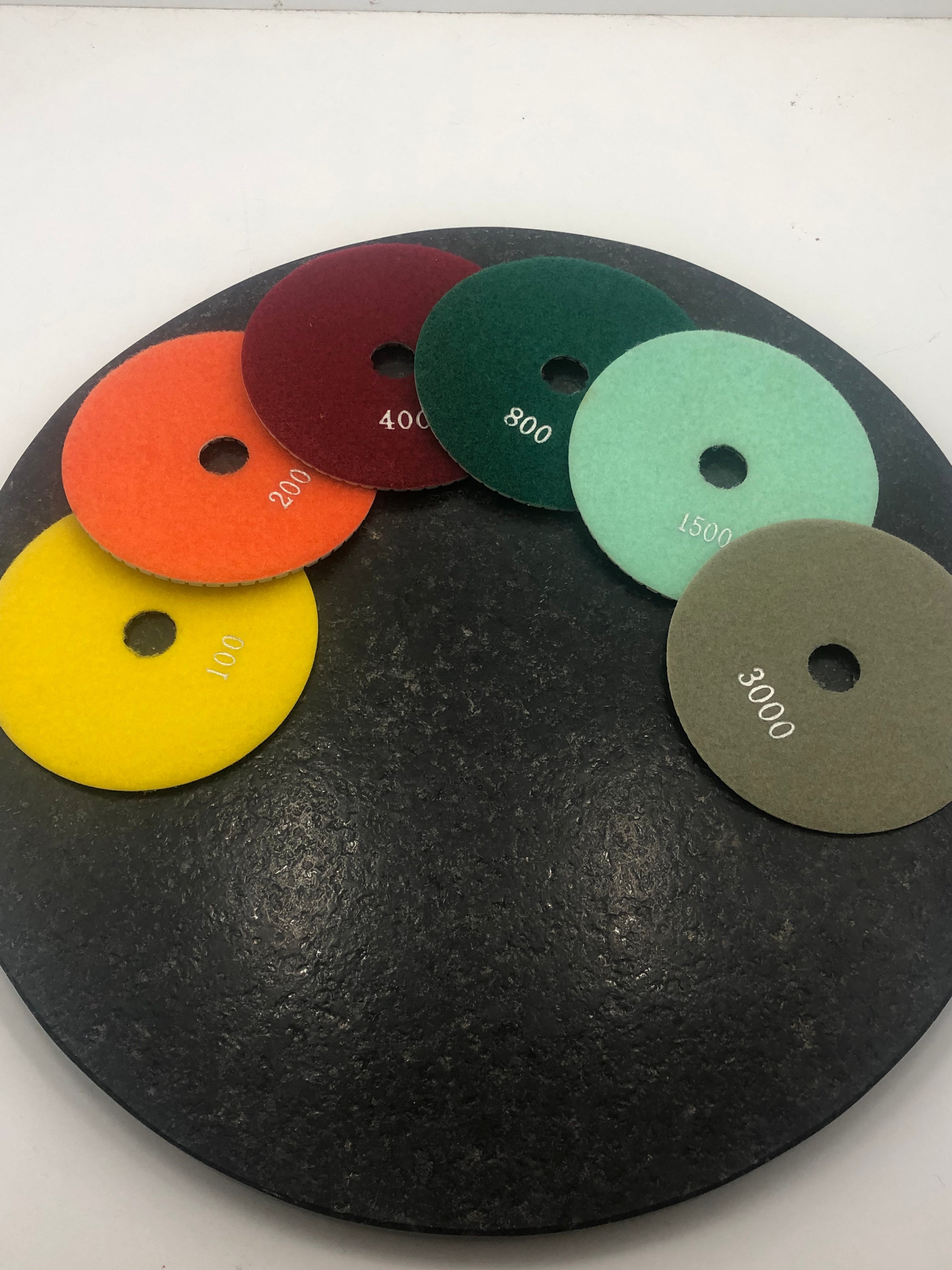 PADS DE DIAMANTÉ PARA PULIDO DE MARMOL Y GRANITO