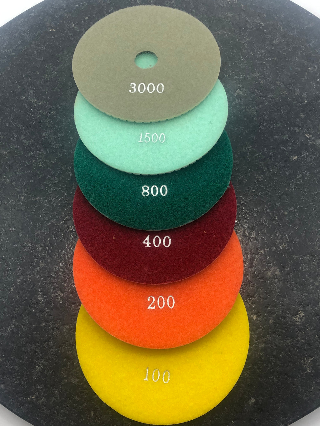 PADS DE DIAMANTÉ PARA PULIDO DE MARMOL Y GRANITO